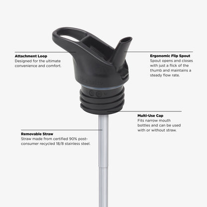 27oz Classic with Flip Seal Sport Cap - Santa Cruz